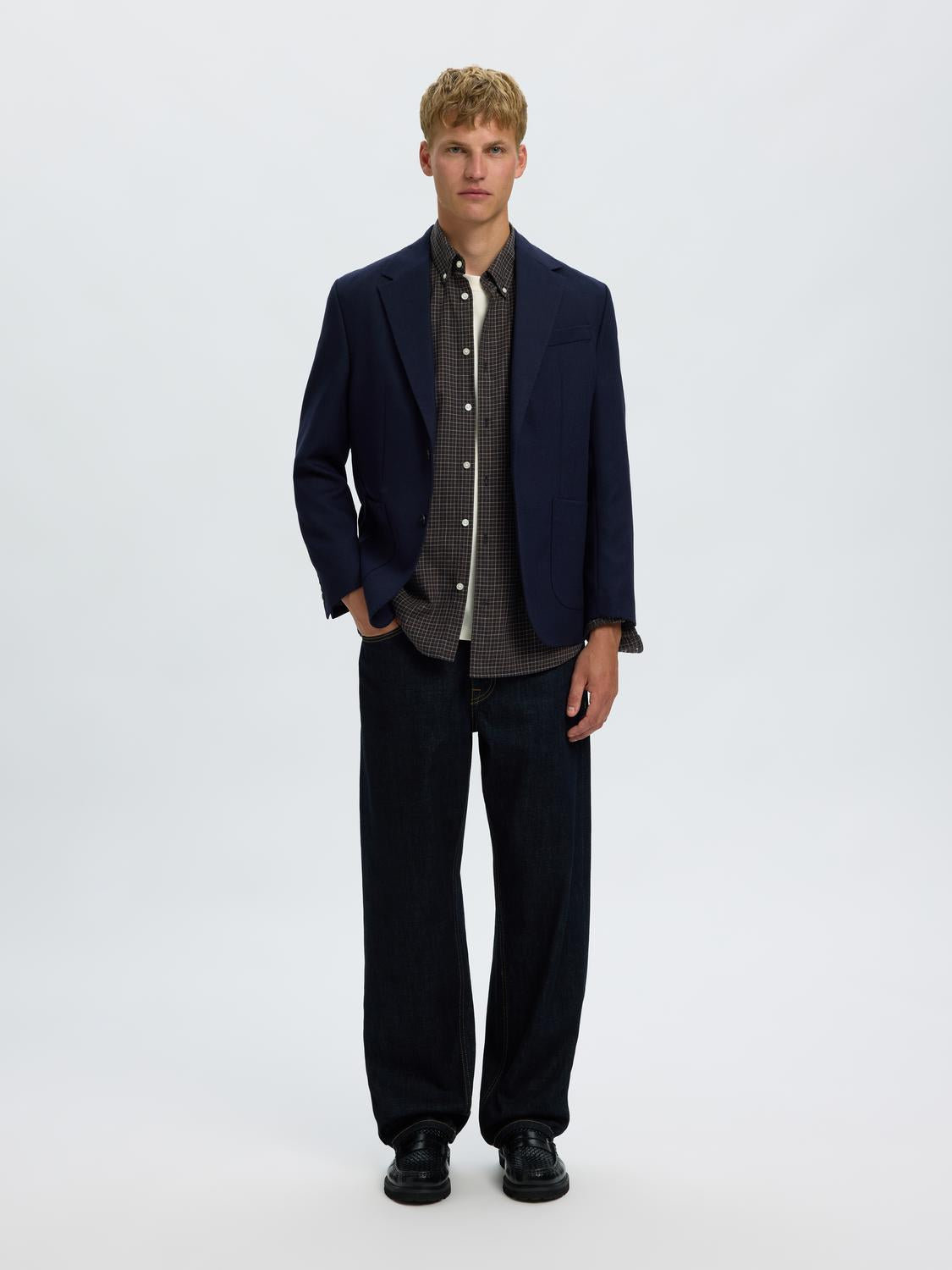 Check Button Down Regular Fit Shirt