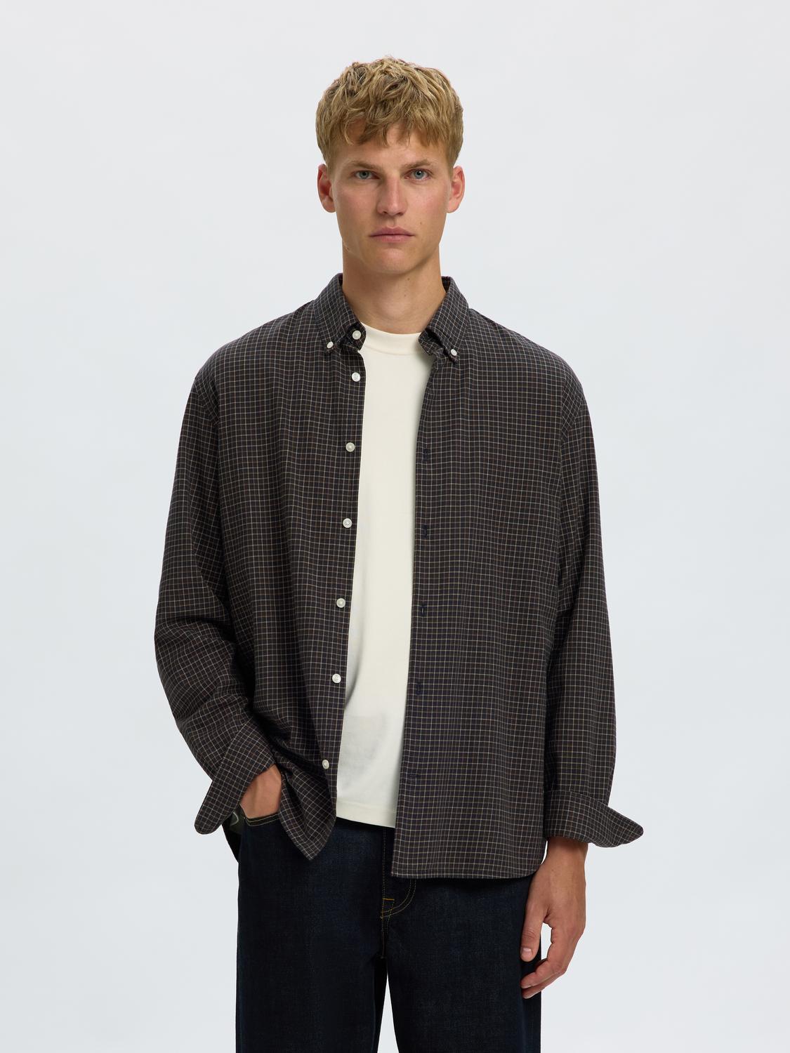 Check Button Down Regular Fit Shirt