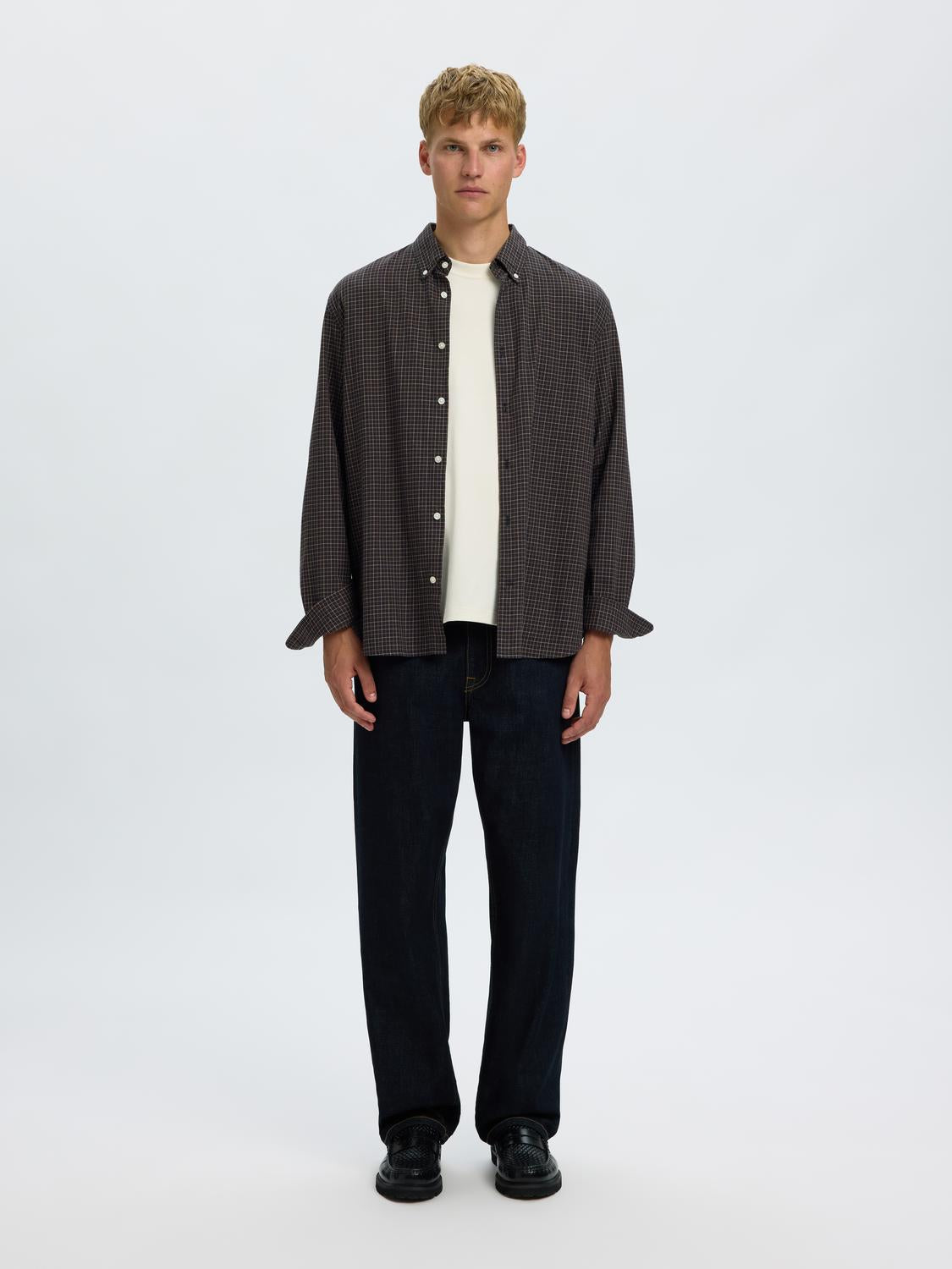 Check Button Down Regular Fit Shirt