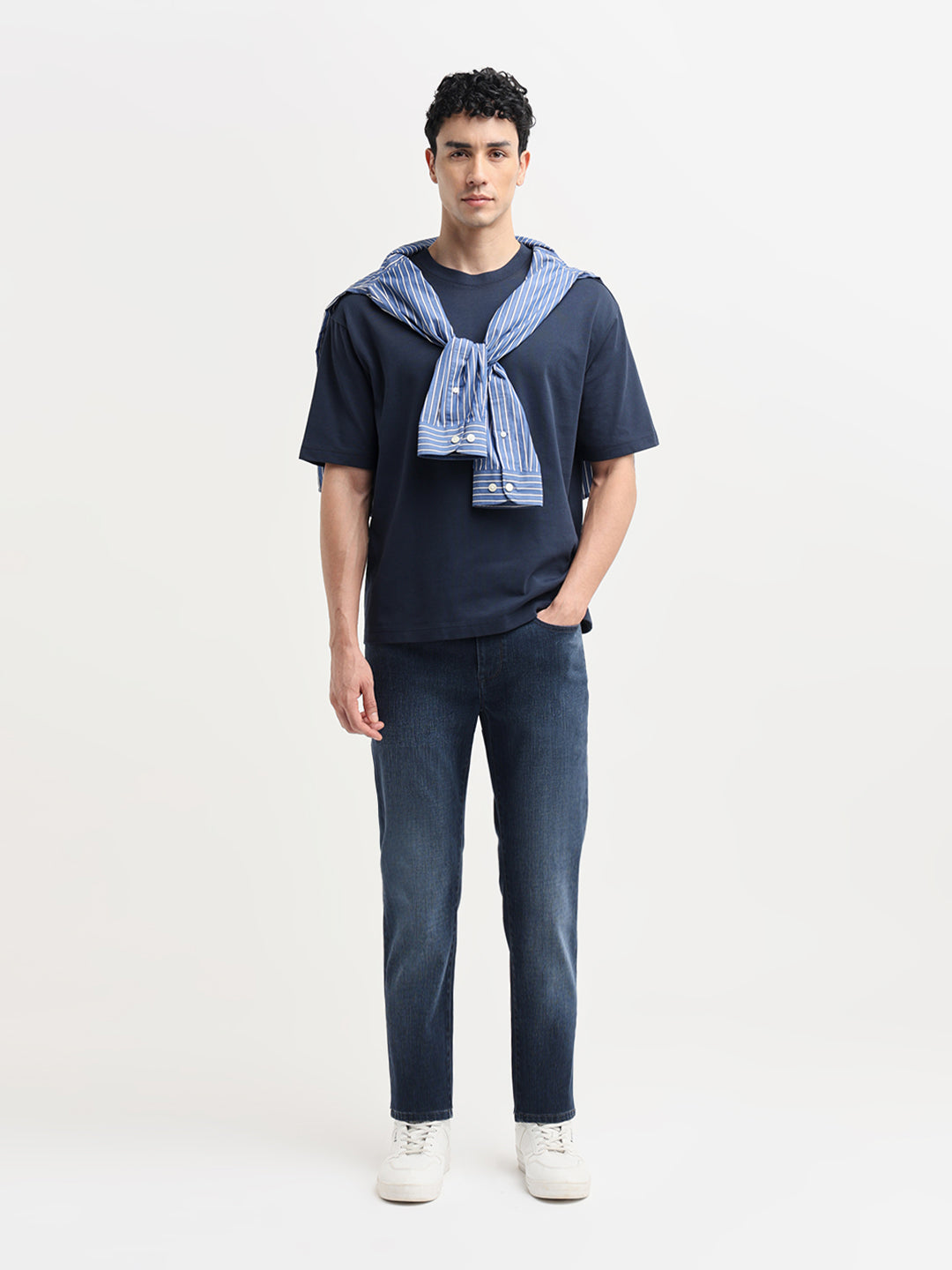 Dark Blue Slim Fit Jeans