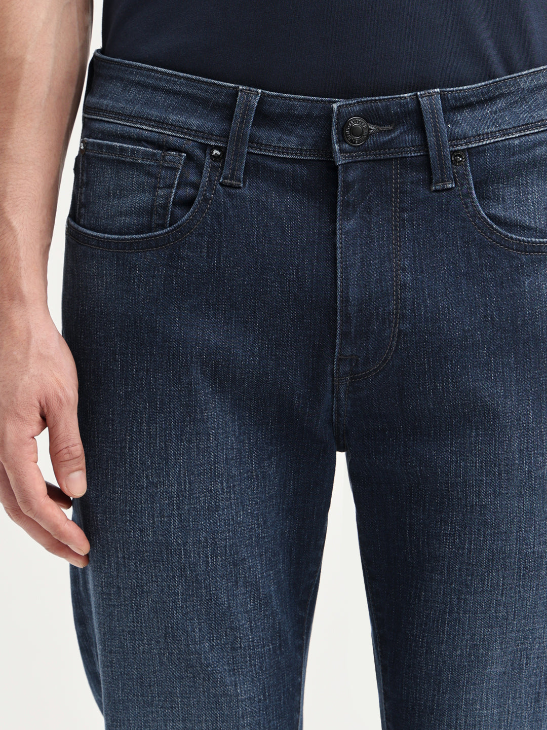 Dark Blue Slim Fit Jeans