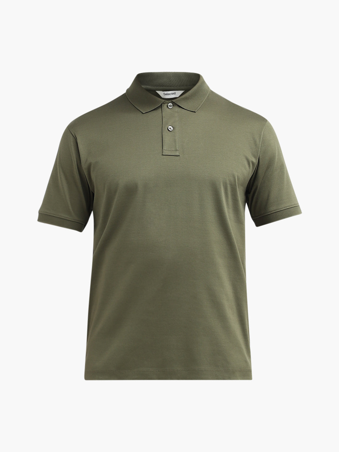 Green Zip Detail Polo