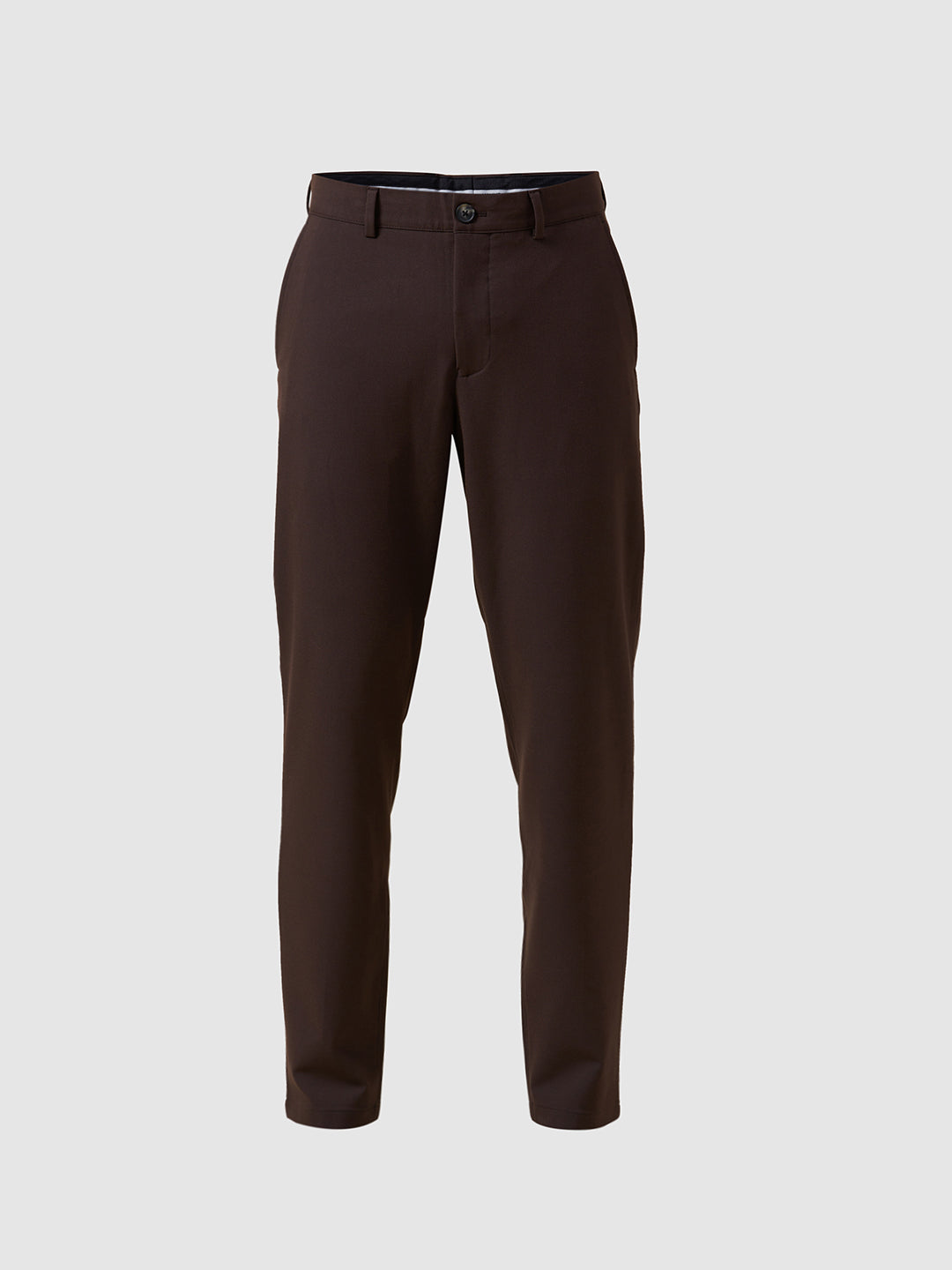 Dark Brown Flex Slim Fit Pants