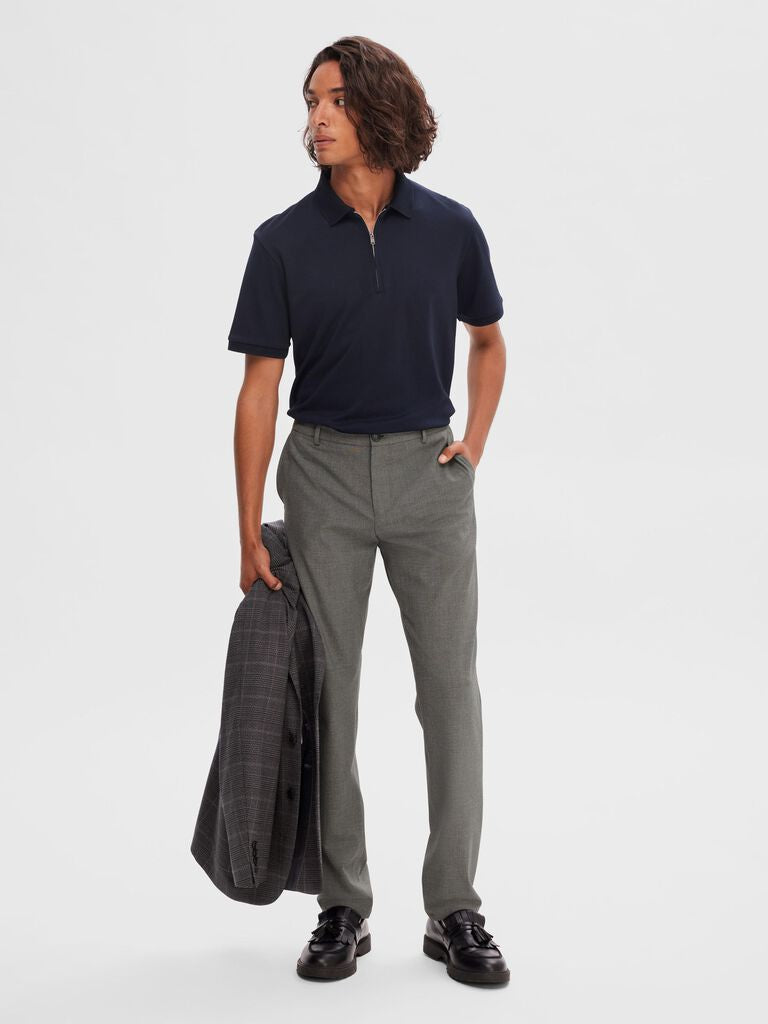 Light Grey Flex Slim Fit Pants