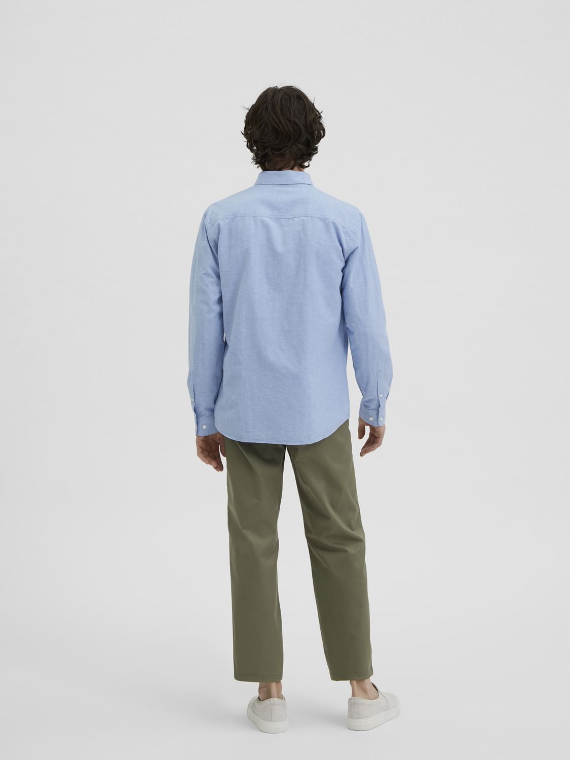 Blue Full Sleeves Shirt