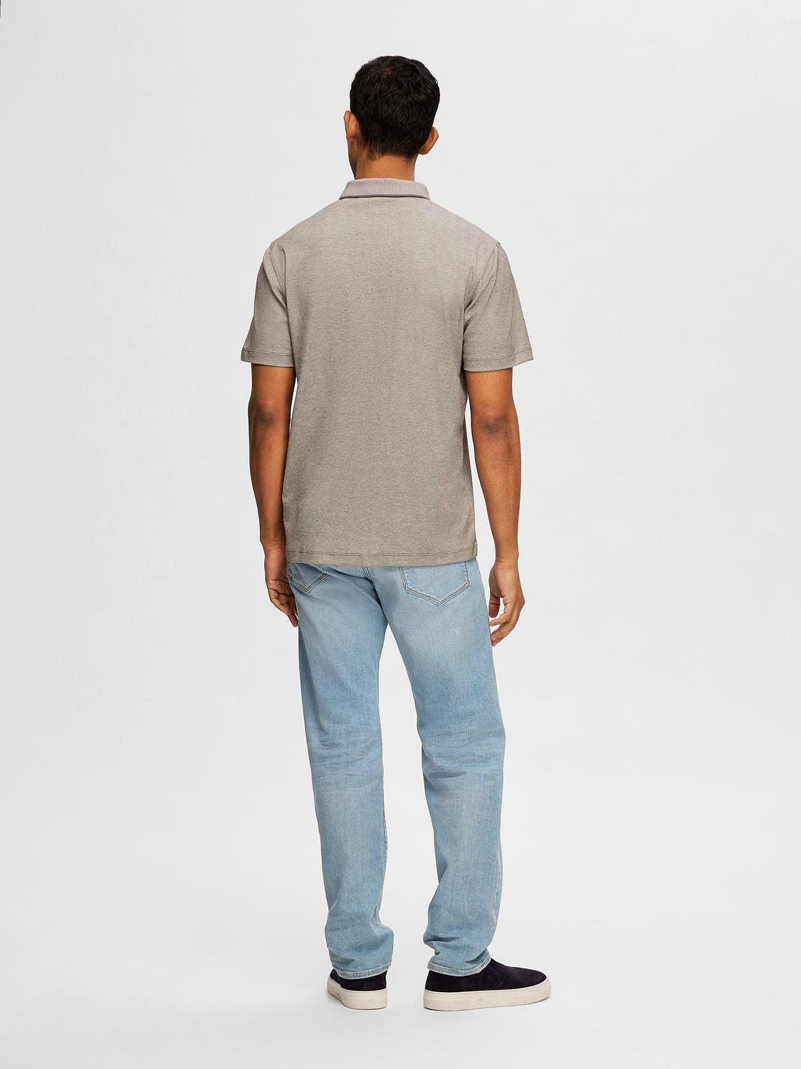 Light Brown Coolmax Polo T-Shirt