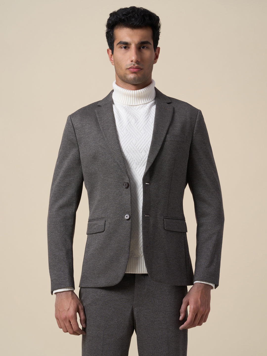 Buy Suit-Set Tailored Jersey Blazer for Men Online