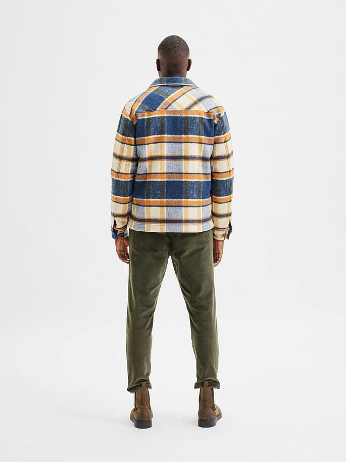 Buy Blue Check Jacket for Men Online