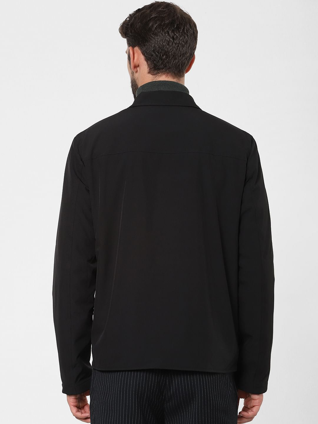 Black Solid Jacket