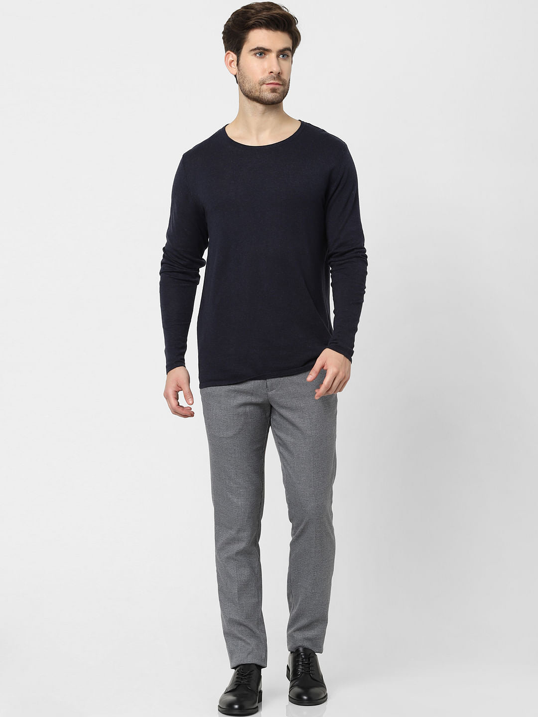Blue Organic Cotton Pullover