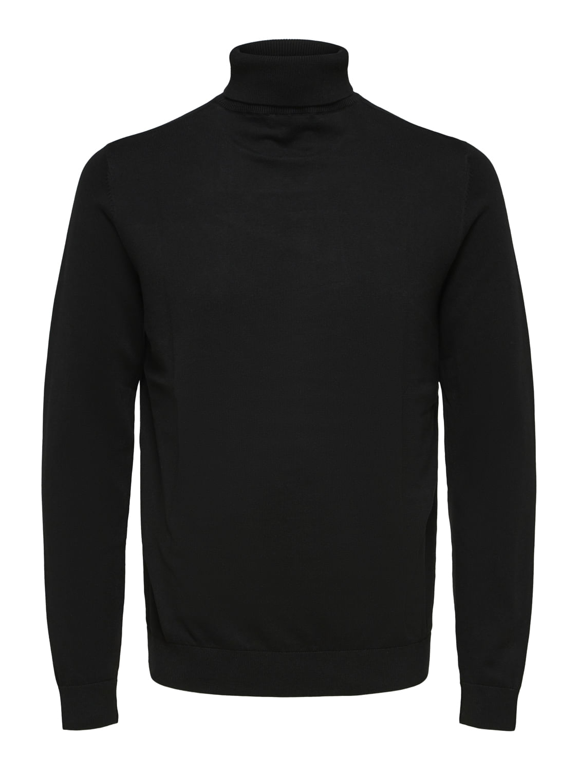 Black Turtleneck Pullover