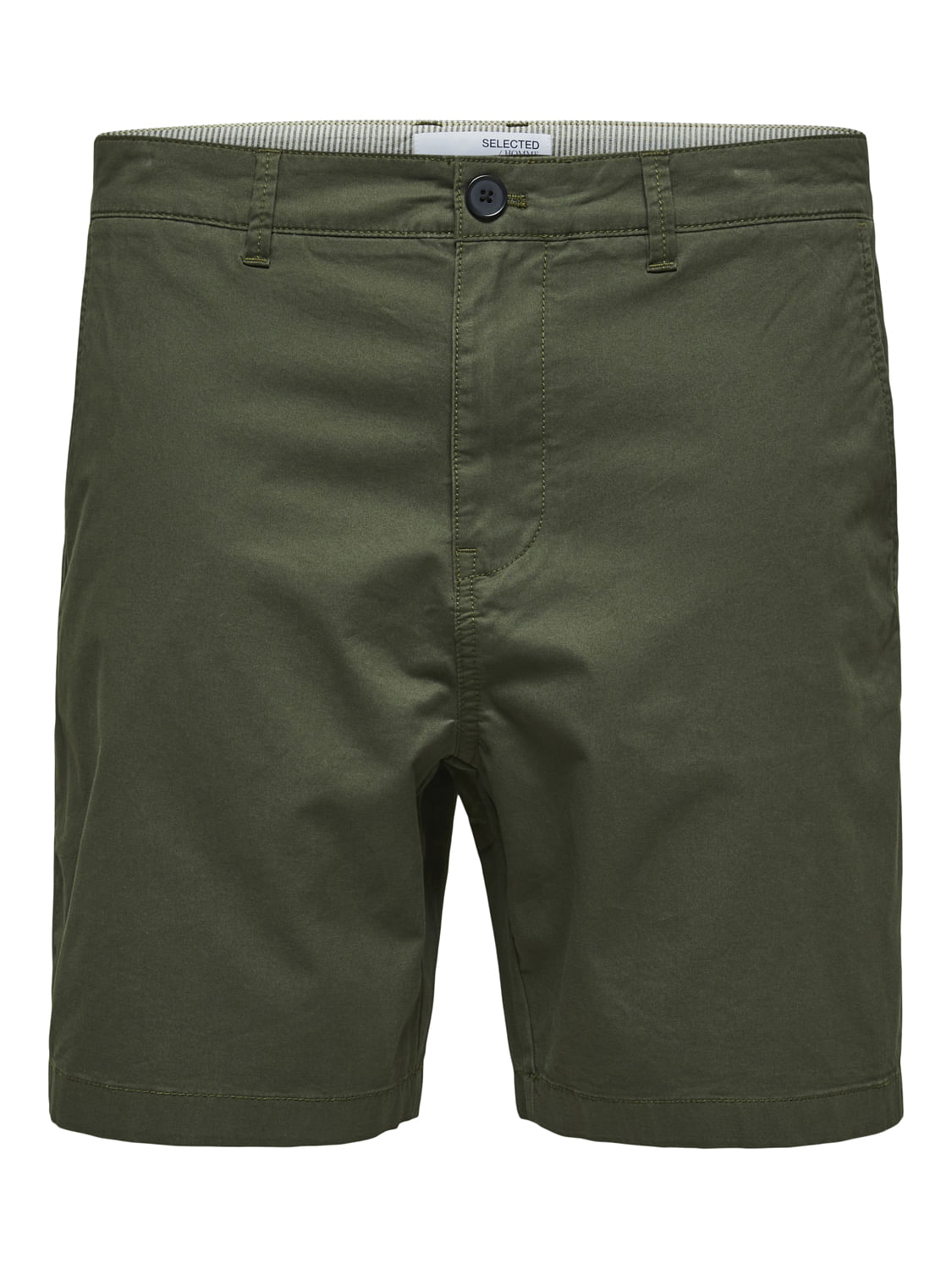 Green Chino Shorts