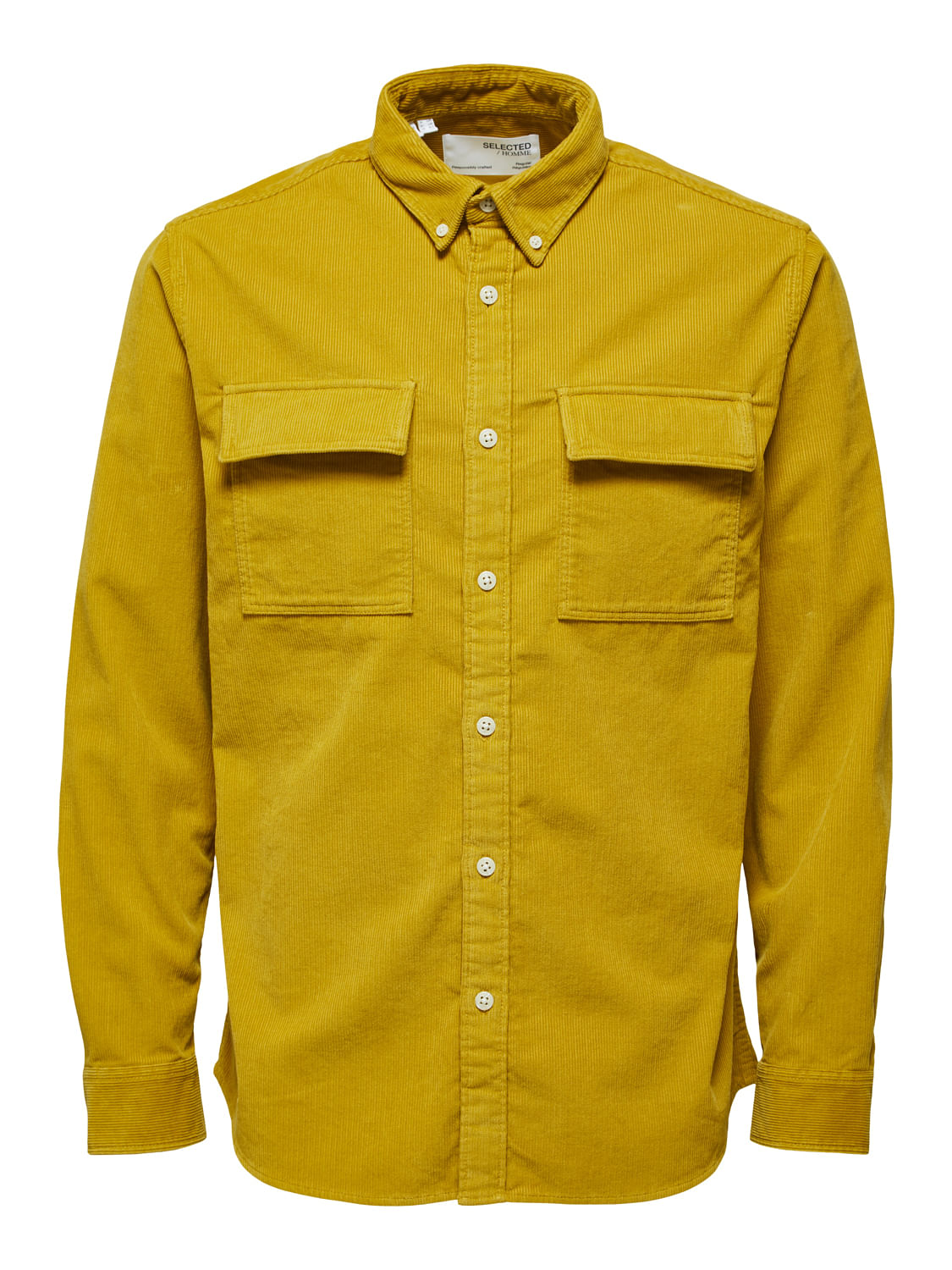 Yellow Corduroy Shirt