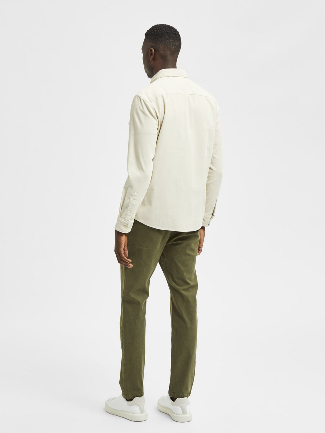 White Corduroy Shirt