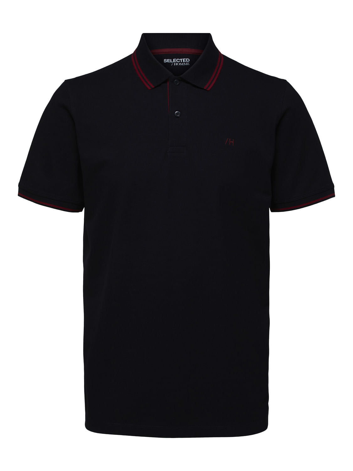 Buy Black Cotton Polo T-Shirt for Men Online