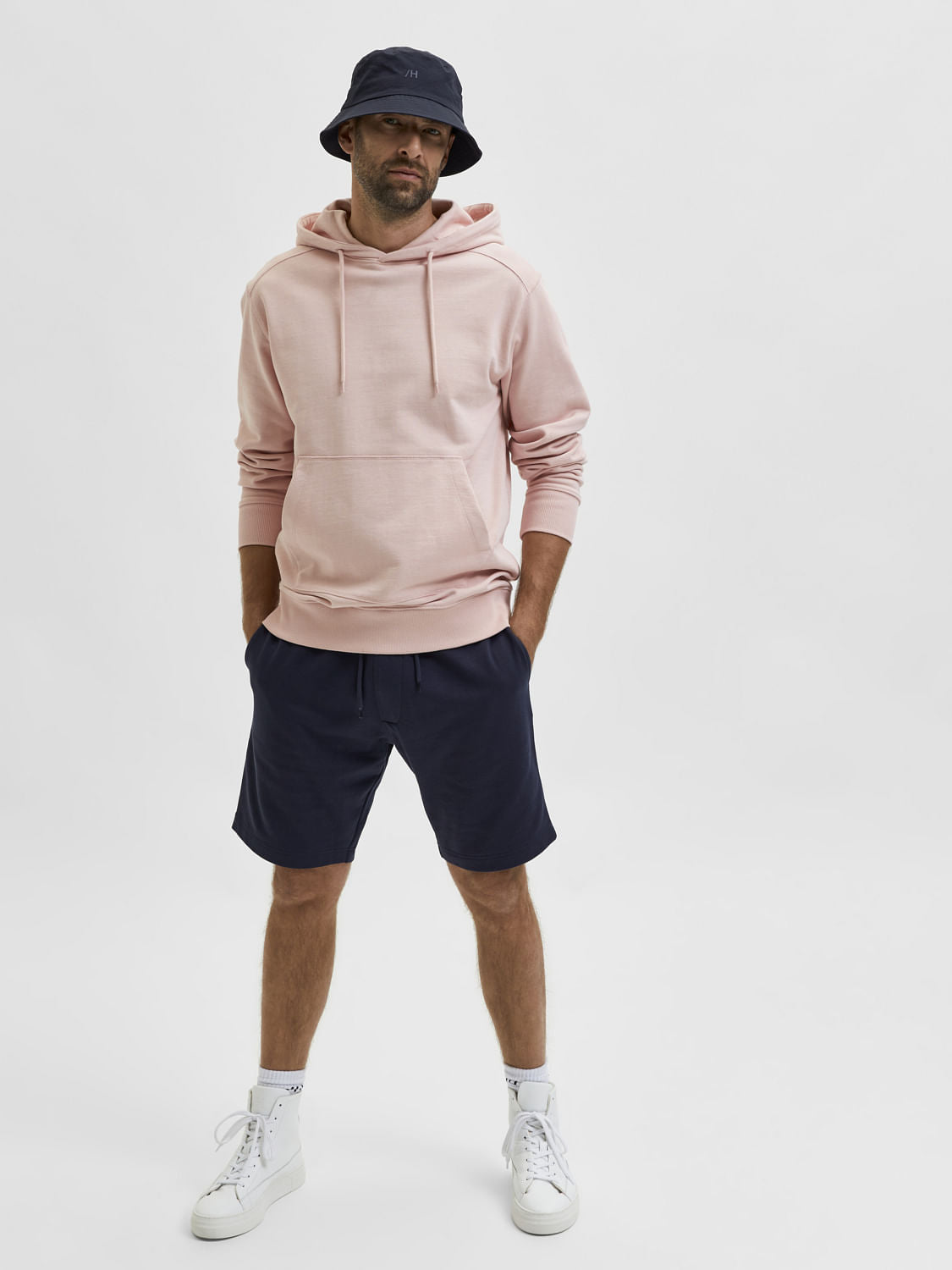 Blue Organic Cotton Sweatshorts