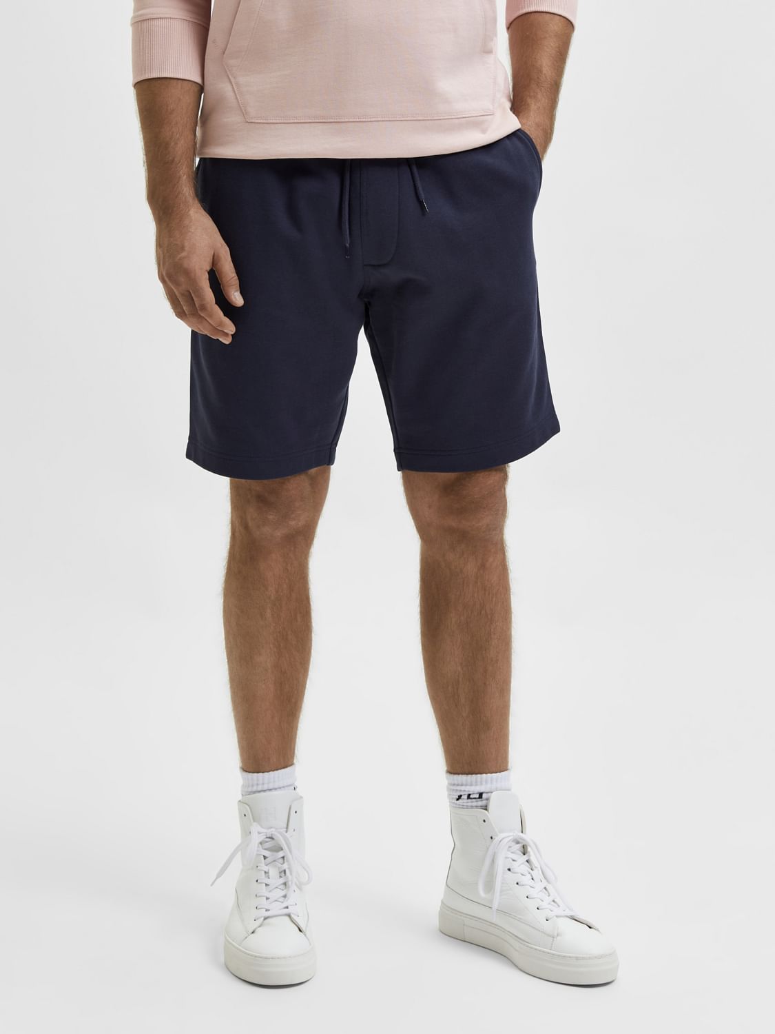 Blue Organic Cotton Sweatshorts