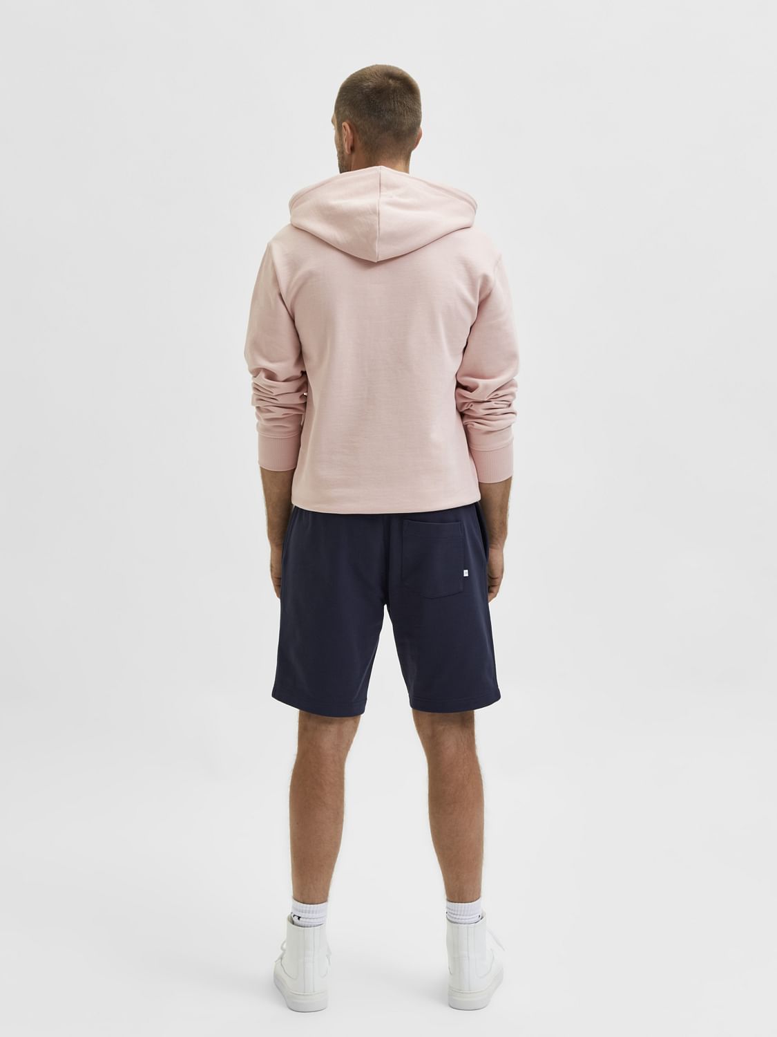 Blue Organic Cotton Sweatshorts