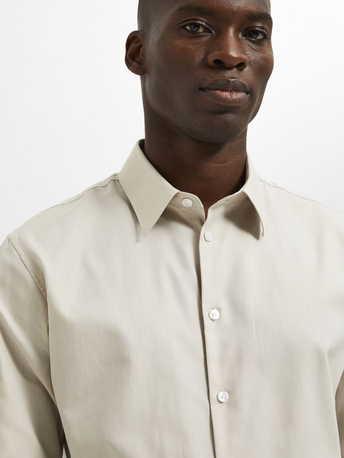 White Full Sleeves Shirt