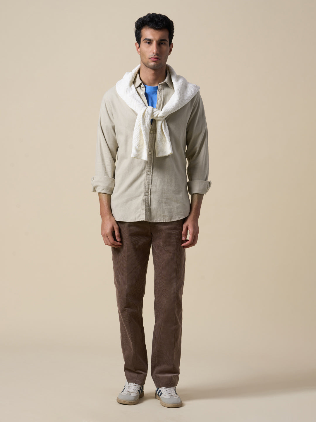 Brushed Slim Fit Shirt