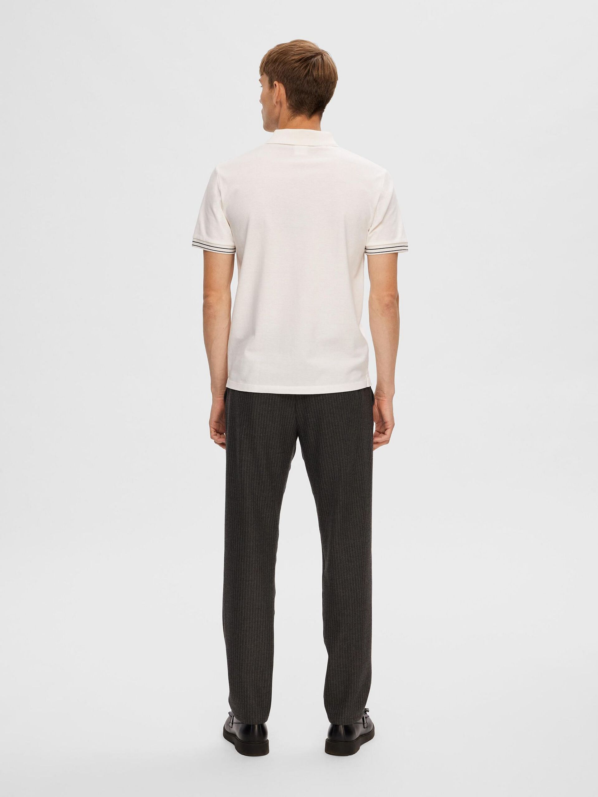 White Piqu   Polo T-shirt
