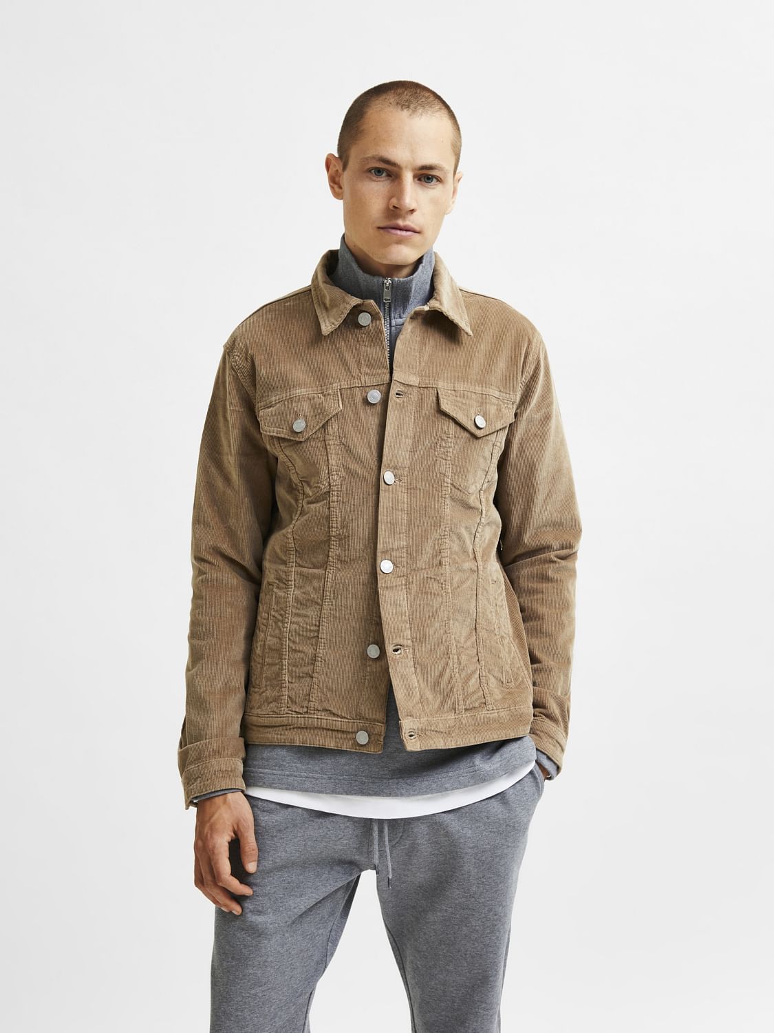 Brown Corduroy Jacket