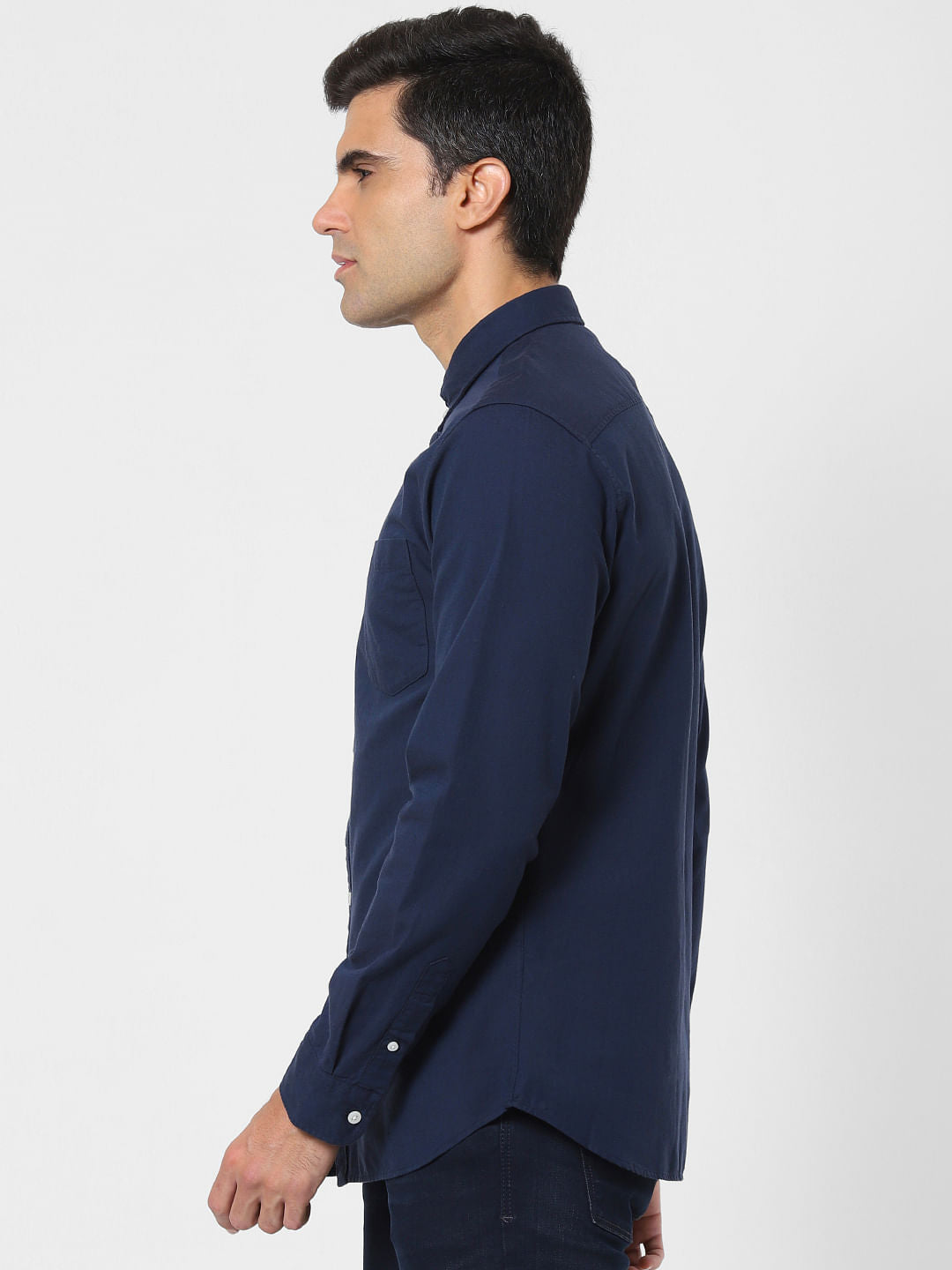 Blue Full Sleeves Shirt