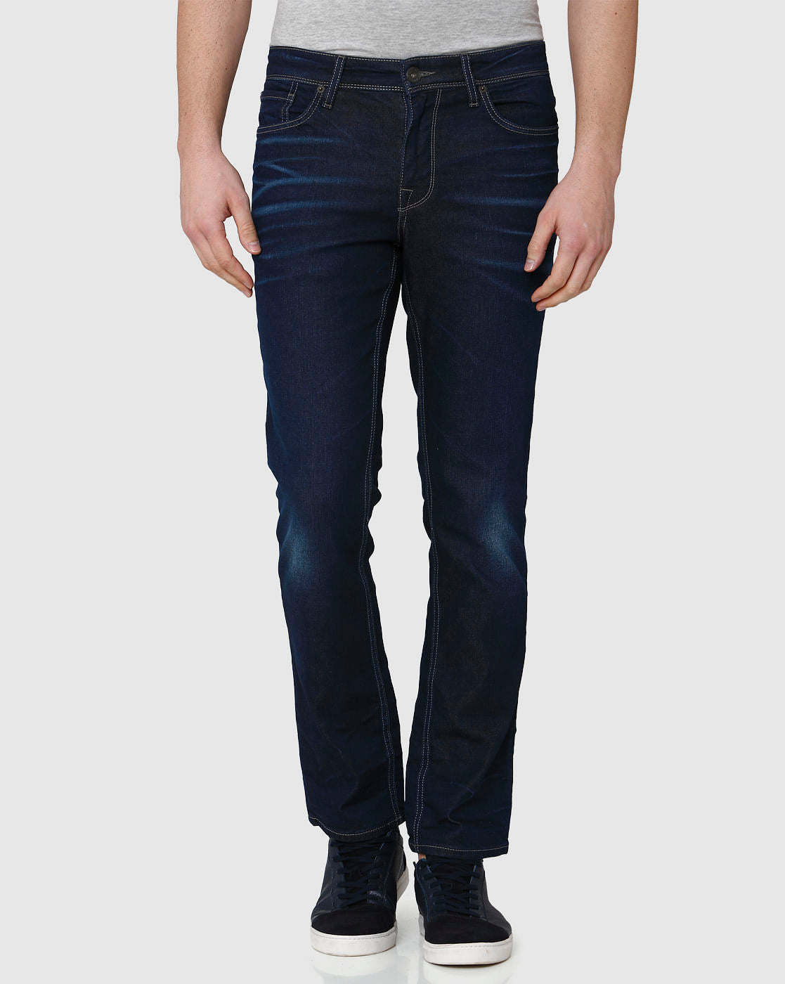 Blue Regular Fit Jeans