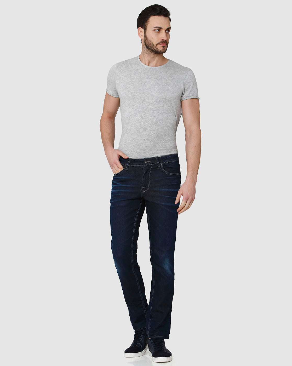 Blue Regular Fit Jeans