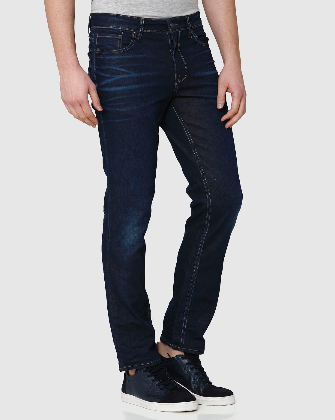 Blue Regular Fit Jeans