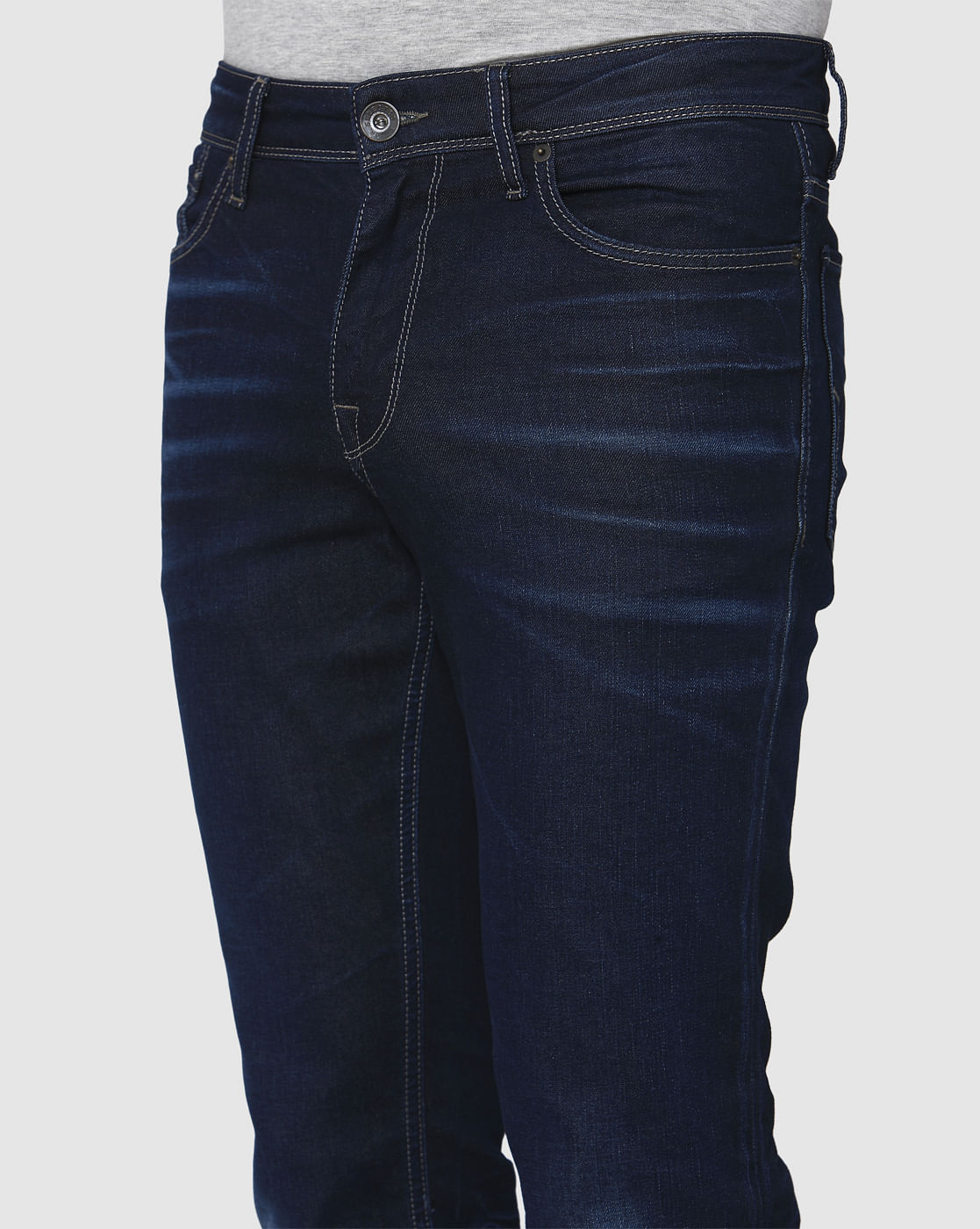 Blue Regular Fit Jeans