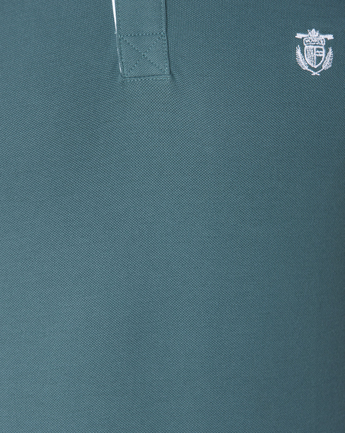 Green Polo Neck T-Shirt