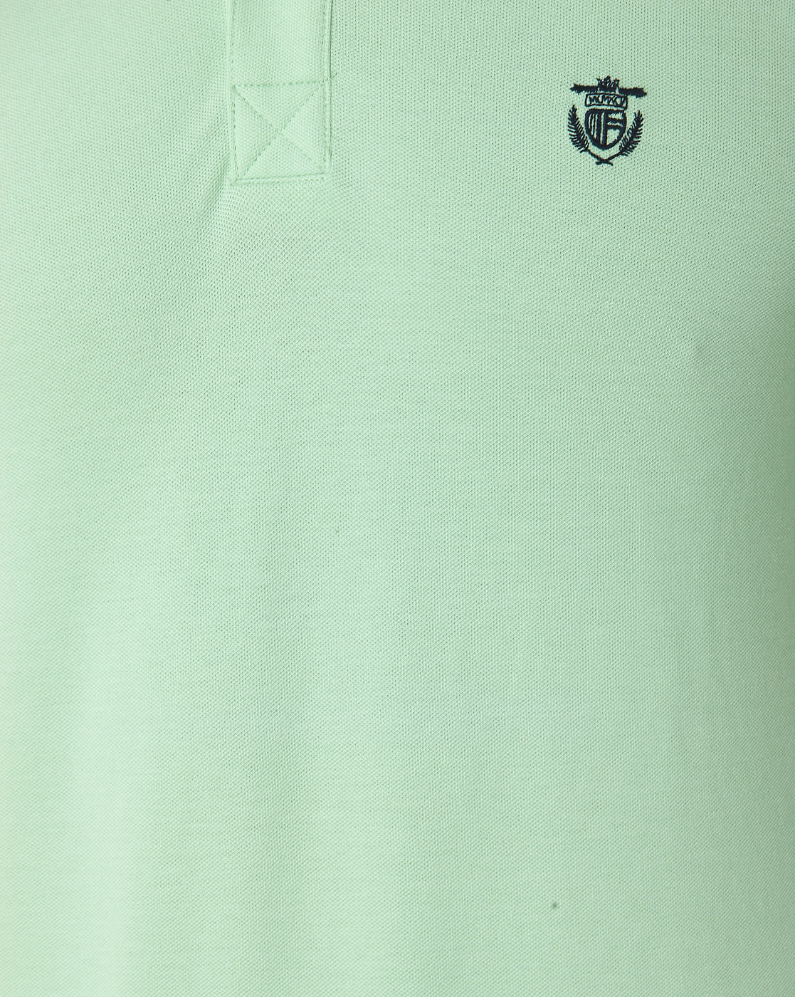 Green Polo Neck T-Shirt