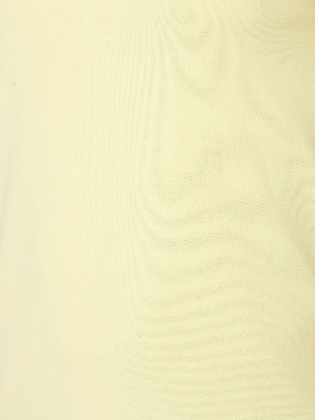 Yellow Polo Neck T-Shirt