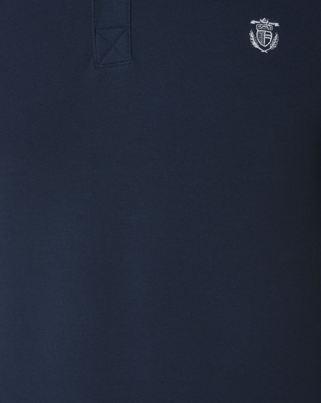 Blue Slim Fit Polo Neck T-Shirt