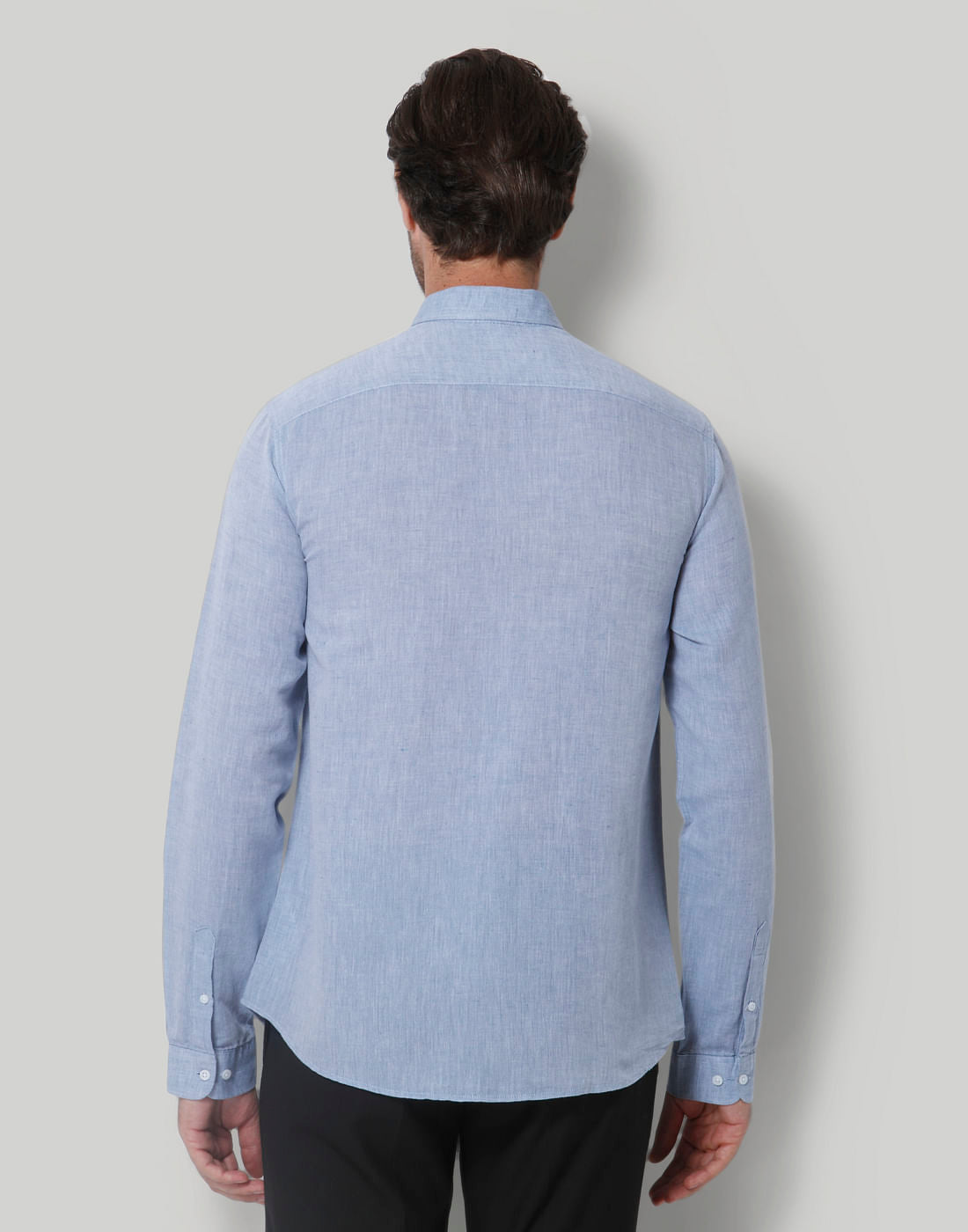 Blue Full Sleeves Shirt