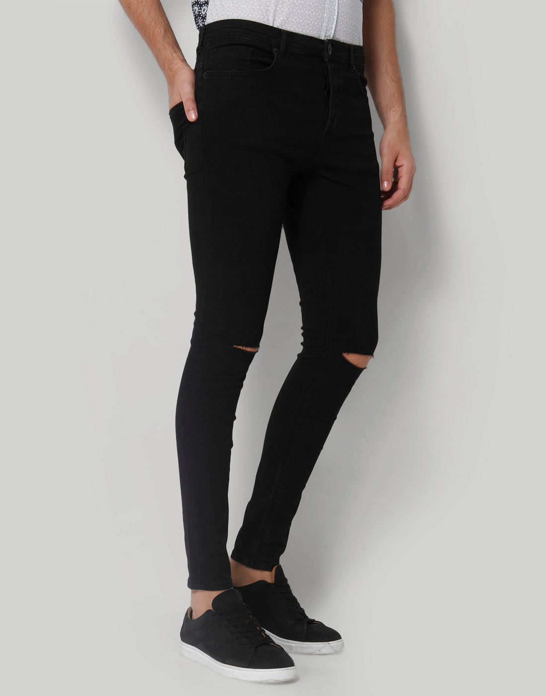 Black Skinny Fit Jeans