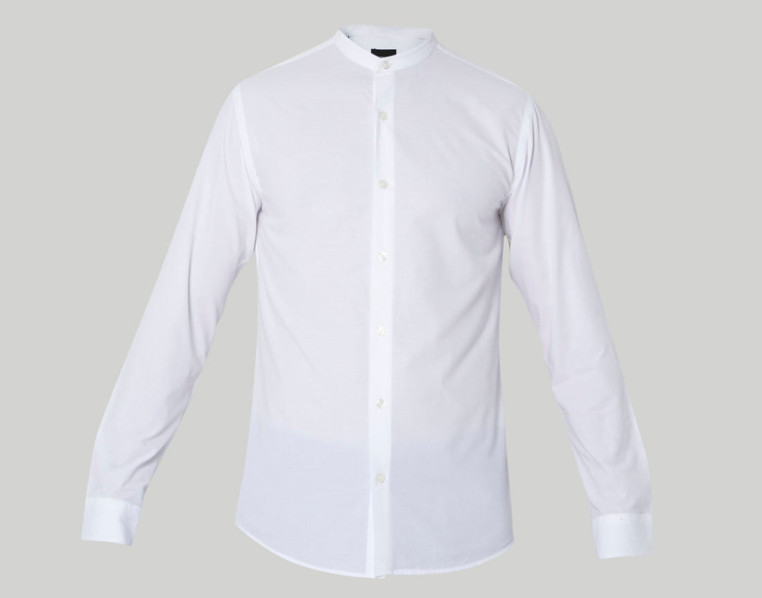 White Full Sleeves Shirt