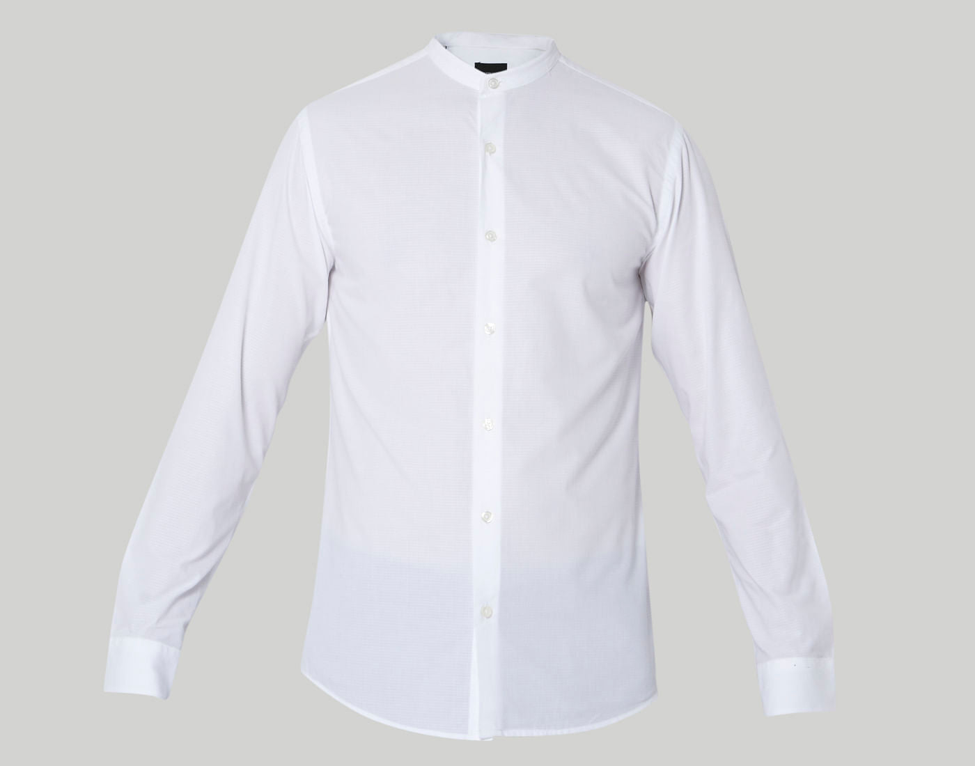 White Full Sleeves Shirt