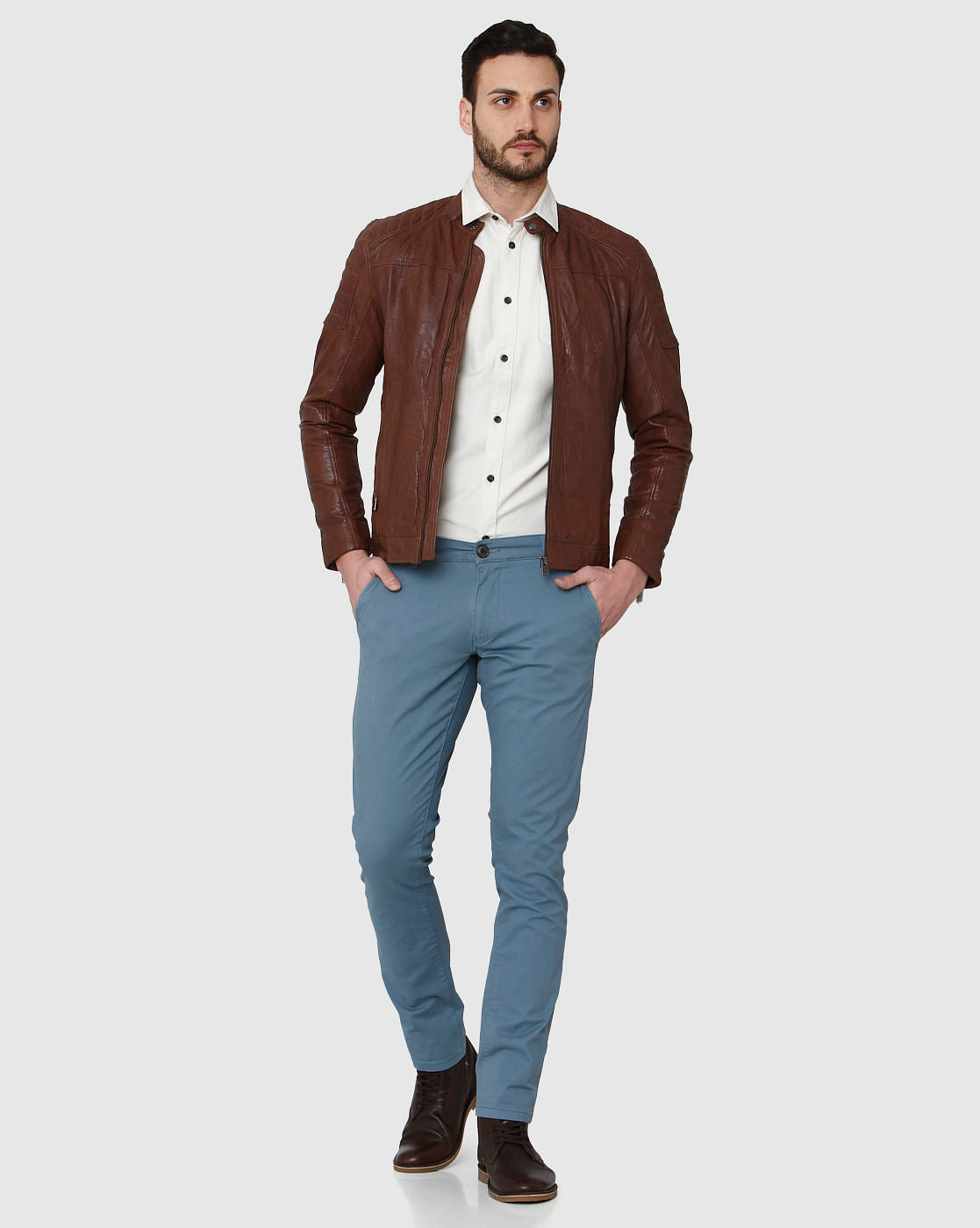 Brown Leather Jacket