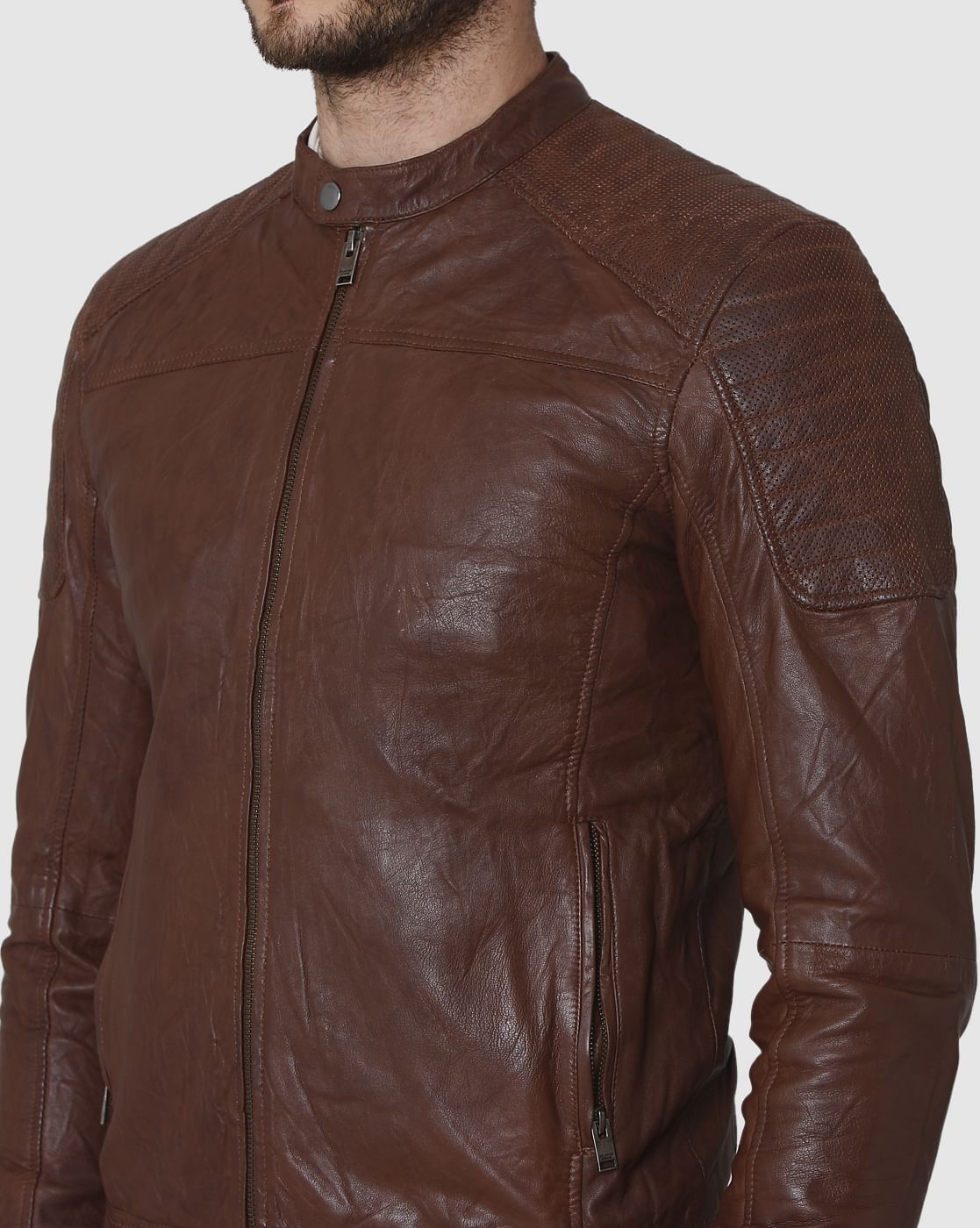 Brown Leather Jacket