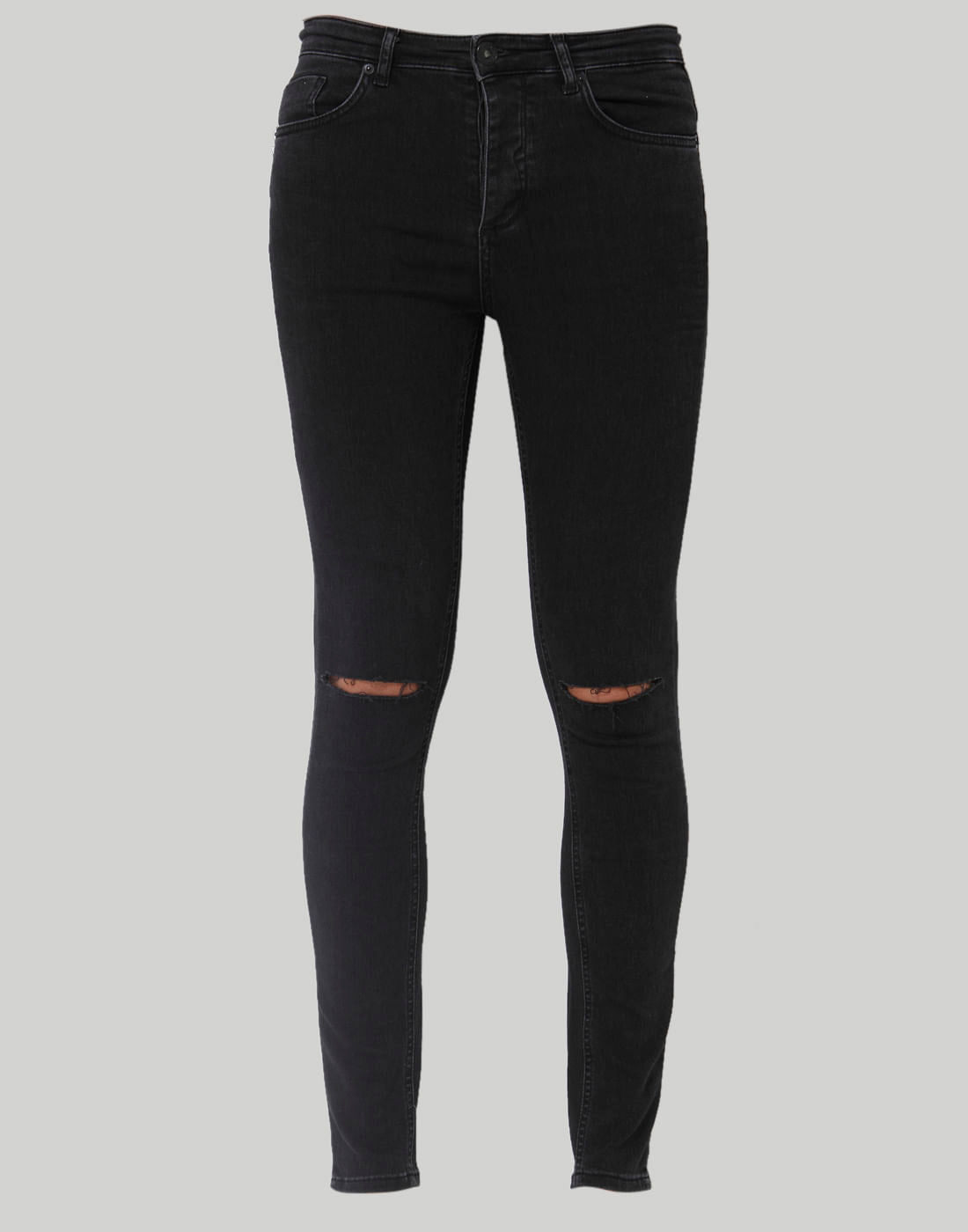 Grey Skinny Fit Jeans