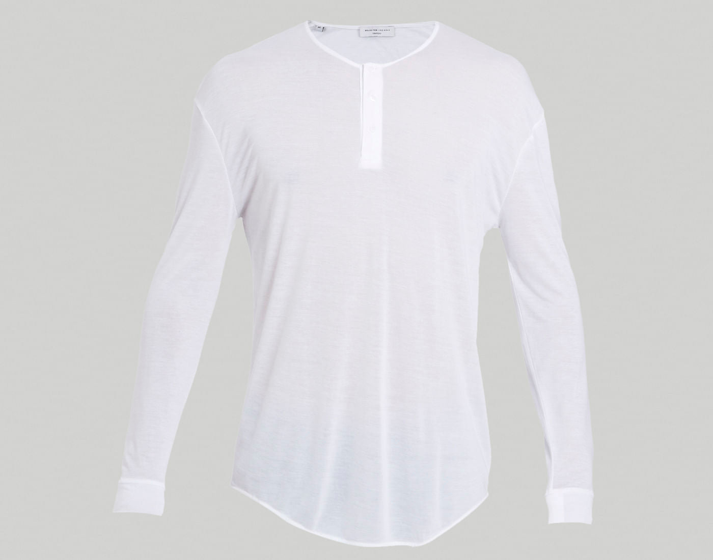 White Henley T-Shirt