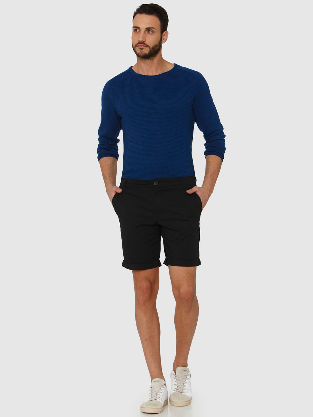 Black Chino Shorts