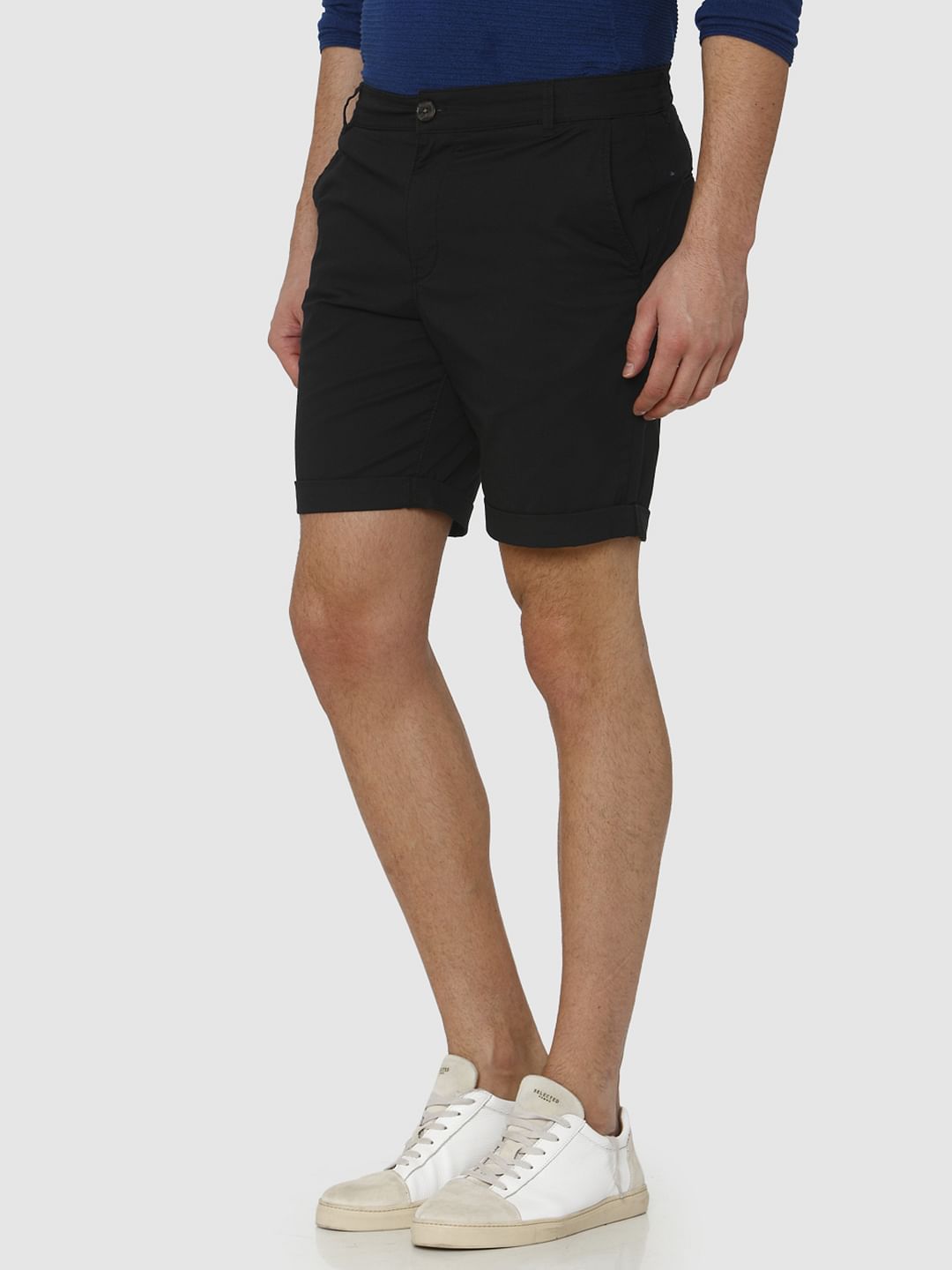 Black Chino Shorts