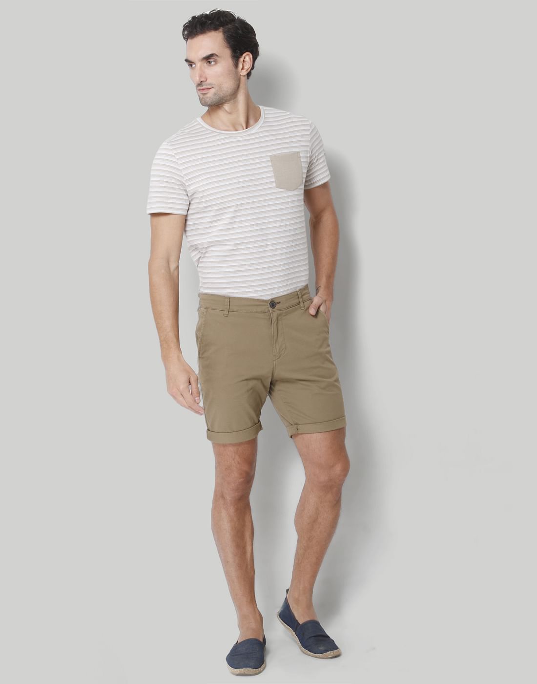 Brown Chino Shorts