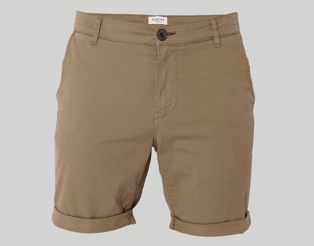 Brown Chino Shorts