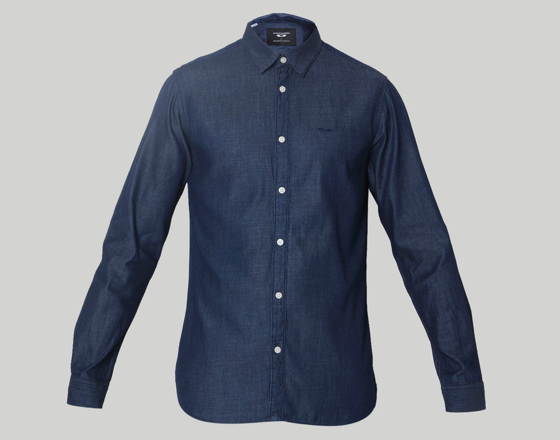 Blue Full Sleeves Shirt