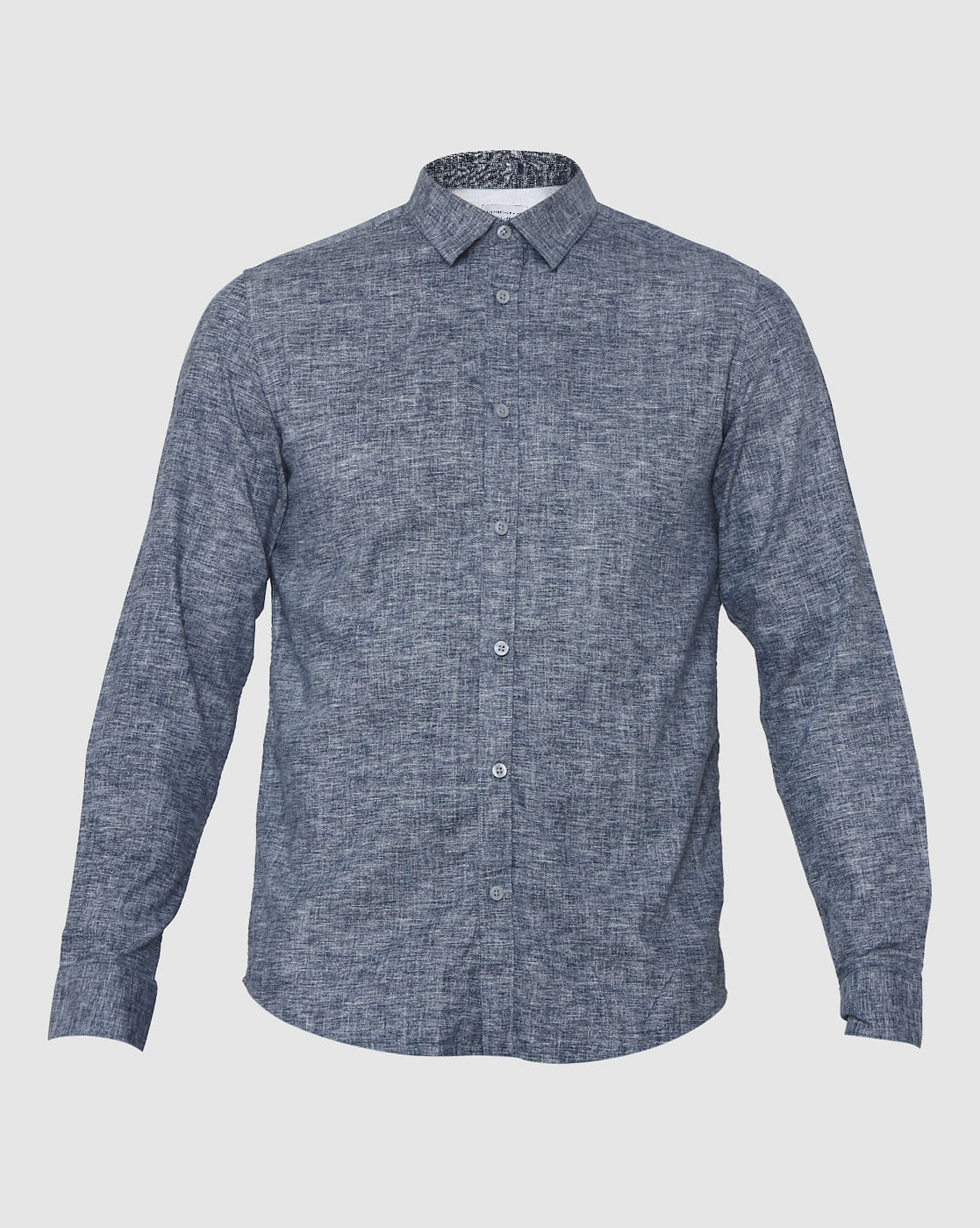 Blue Full Sleeves Shirt