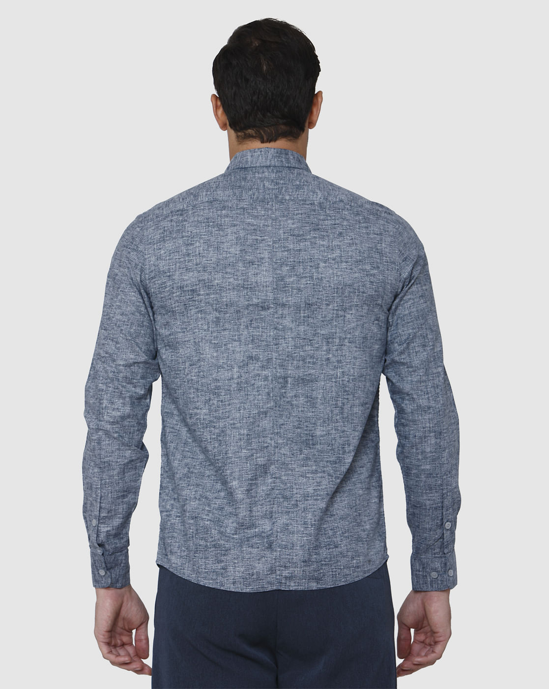 Blue Full Sleeves Shirt